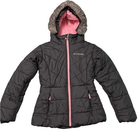 Columbia Katelyn Crest II Hooded Jacket Size  Small 7/8 - Picture 1 of 5